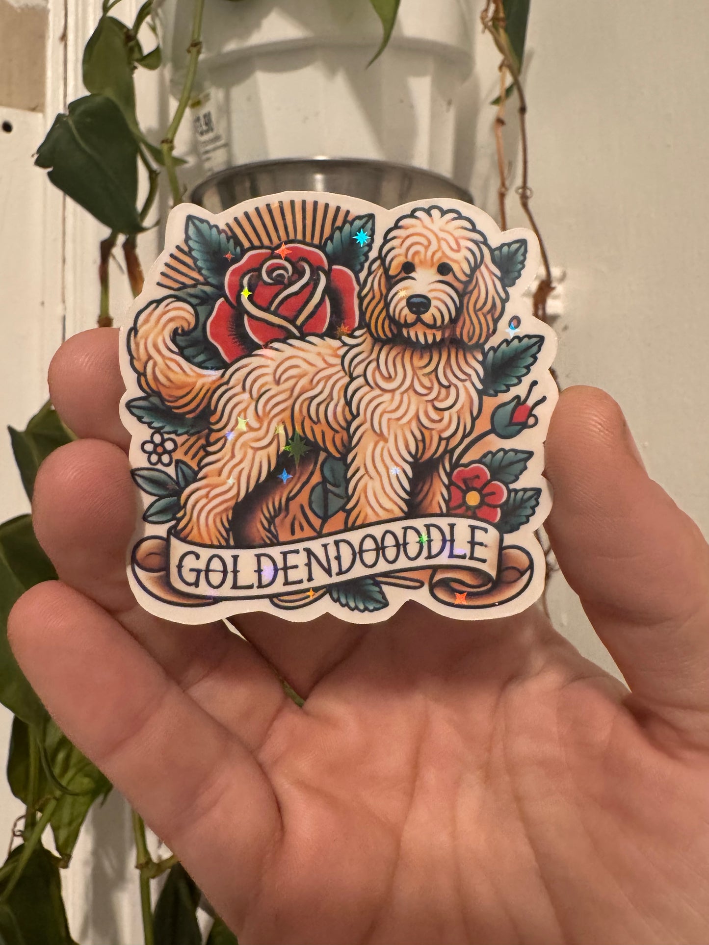 Goldendoodle Sticker