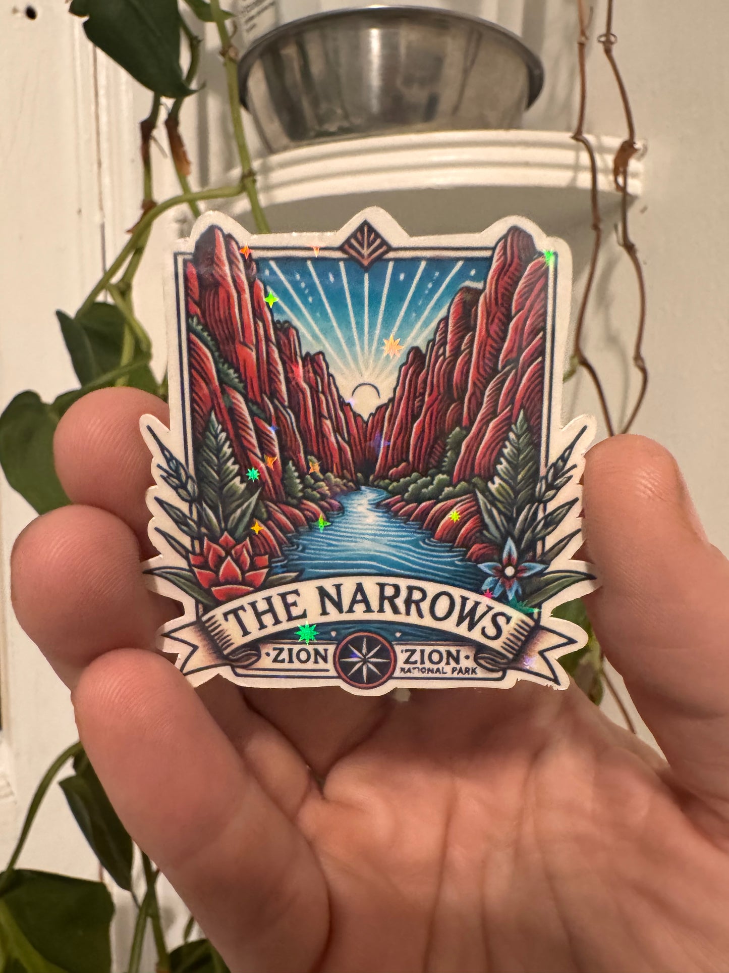 Zion Narrows Sticker