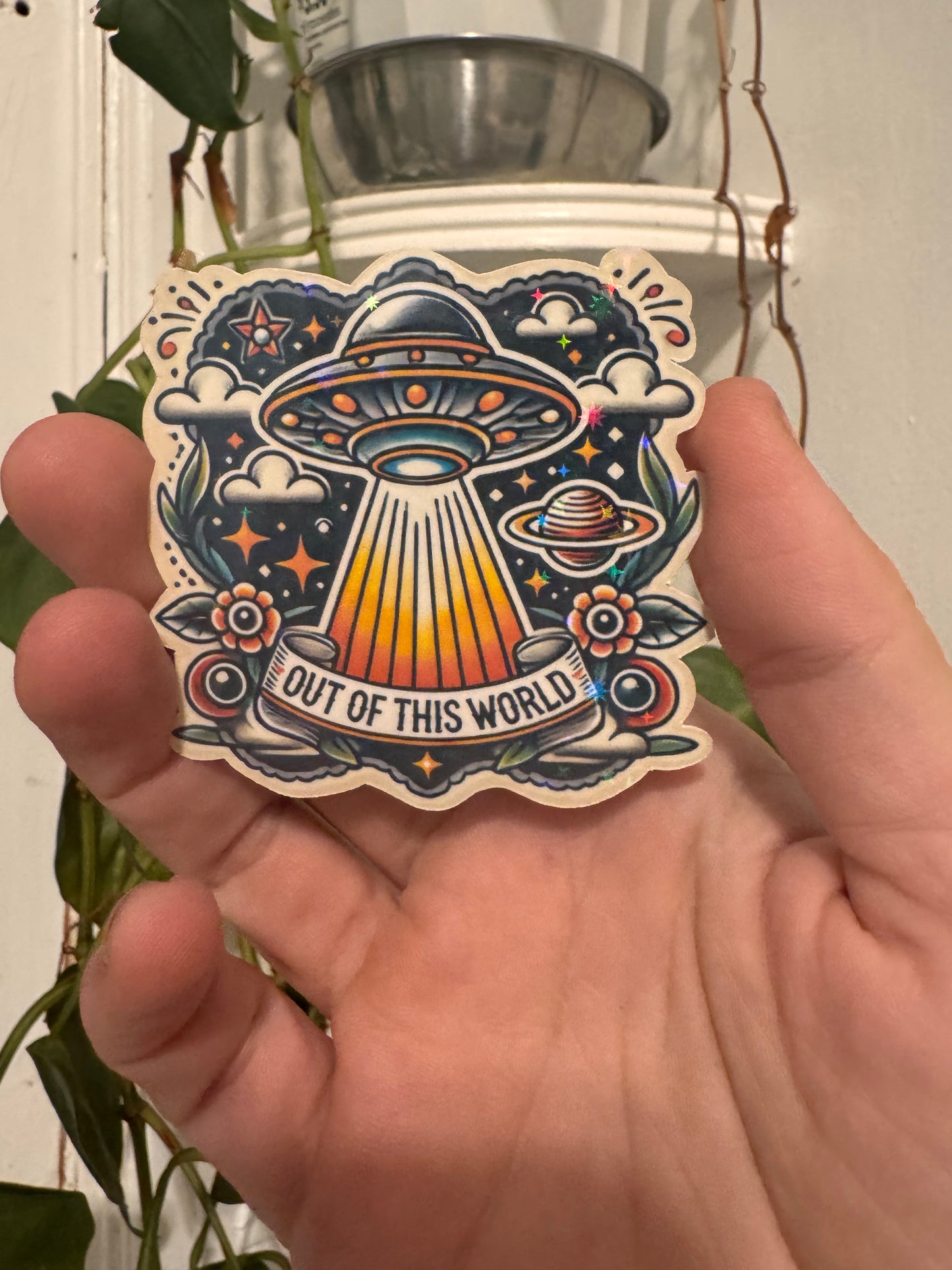 UFO Sticker