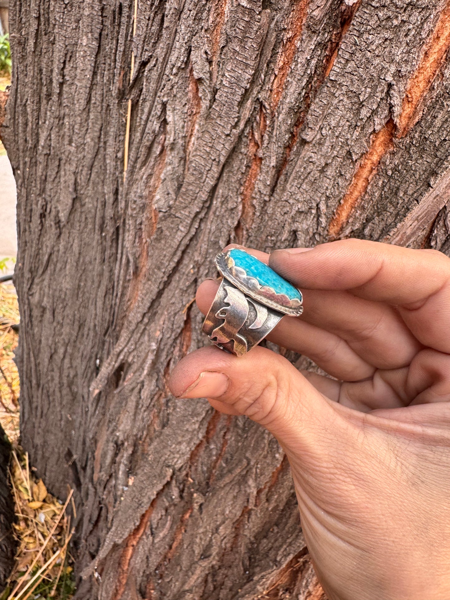 .Turquoise Desert Spirit Ring